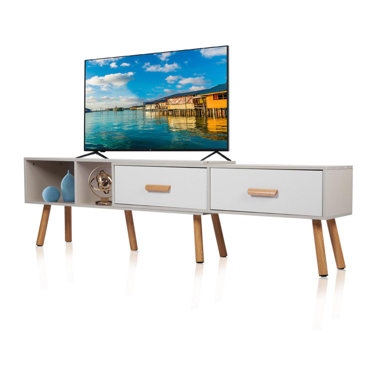Oliver Clintona Solid Wood TV Stand for TVs up to 65" Wayfair
